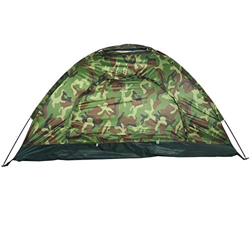 Hoseten Zelte für Camping, UV-Schutz 2 Personen Tarnzelt, Camping Zelt, für Camping Wanderstrand