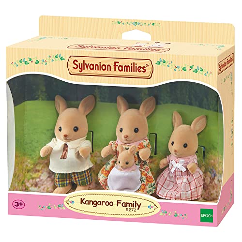 Sylvanian Families 5272 Känguru Familie - Figuren für Puppenhaus
