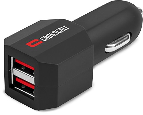 Crosscall Dual-USB Auto-Ladegerät Schwarz