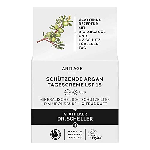 DR. SCHELLER Schützende Argan-Tagescreme, LSF 15, 50ml (10er Pack)