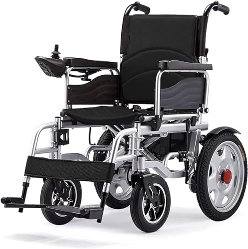 Elektrischer Rollstuhl, elektromagnetische Bremse, Taschenlampe und elektrischer Modus, tragbarer, zusammenklappbarer Smart Scooter für ältere Mensche