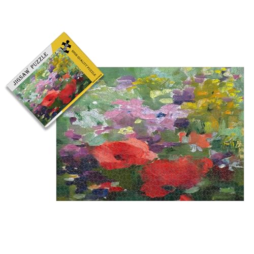 2000 Teile Puzzle für Erwachsene, Ölgemälde von schönen Blumen, Papierpuzzle, Puzzle für pädagogisches Geschenk, Heimdekoration 100 * 70cm