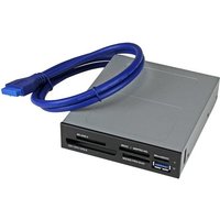 StarTech.com USB 3.0 interner Kartenleser mit UHS-II Unterstützung - Kartenleser - 8,9 cm (3.5 ) (CF I, CF II, MS, MS PRO, MMC, SD, MS Duo, MS PRO Duo, miniSD, microSD, SDHC, MS Micro, microSDHC, SDXC, MS XC, MS PRO-HG) - USB 3.0