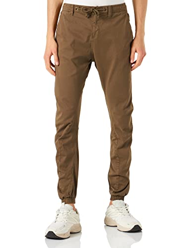 Urban Classics Herren Stretch Jogging Pants Sporthose, Grün (Olive 176), W36(Herstellergröße: XL)