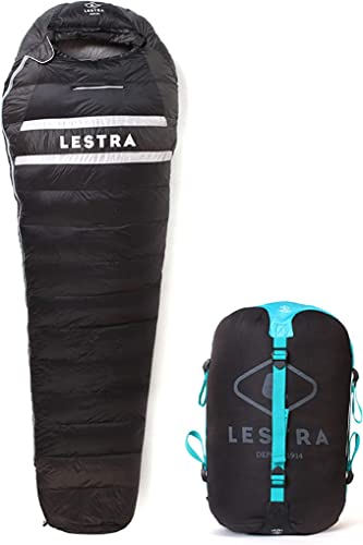 Lestra Original Alaska Schlafsack, Schwarz, 220x80