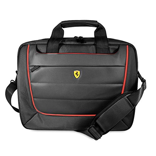 Ferrari Laptoptasche bis 13 ',FECB13BK, Scuderia, Black Carbon