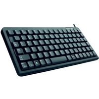 CHERRY Slim Line G84-4100 - Tastatur - PS/2, USB - 86 Tasten - Schwarz - UK (G84-4100LCMGB-2)