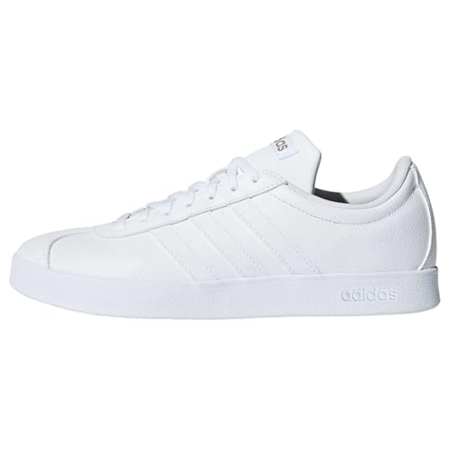 adidas Damen VL Court 2.0 Fitnessschuhe, Weiß (Ftwbla/Ftwbla/Ciberm 000), 38 2/3 EU