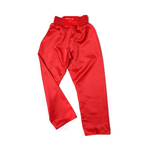 DEPICE Unisex – Erwachsene Satinhose Trainingsanzug, rot, 200cm