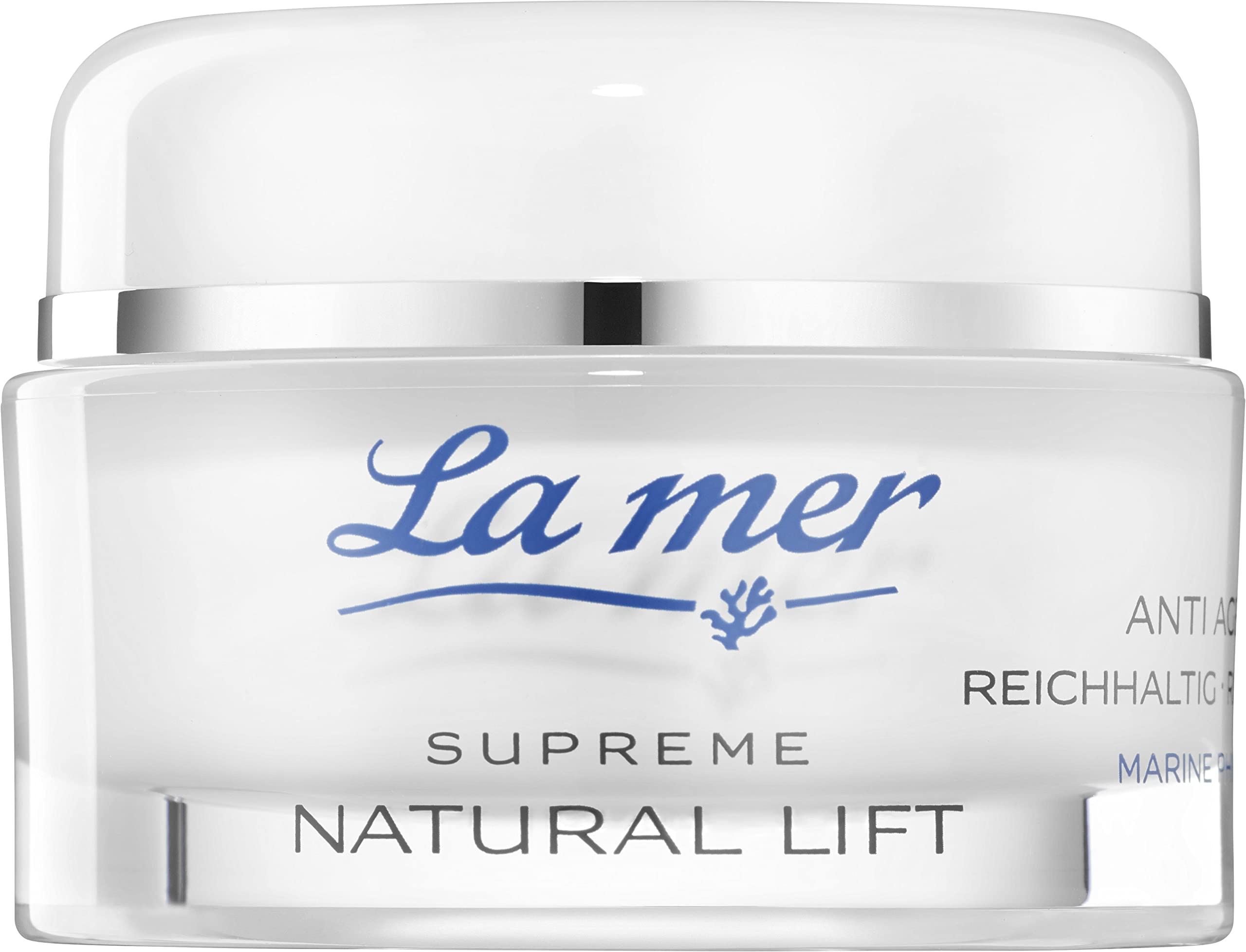 La mer Supreme Natural Lift Anti Age Cream Reichhaltig - Extra reichhaltige Gesichtspflege - Straffende und glättende Wirkung - Reduziert die Faltentiefe - Für alle Hauttypen geeignet - 50ml