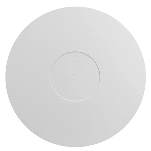 Dilwe 12-Zoll-Plattenspieler-Plattenmatte, Langspieliges Plattenpad, Antistatisches Plattenspieler-Slipmat-Pad aus Acryl für Musik