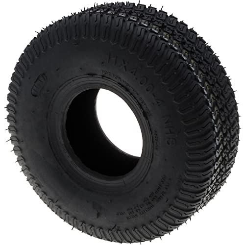 Jardiaffaires Reifen, 4-lagig, Maße: 11 x 400 x 4 cm, für Aufsitzmäher