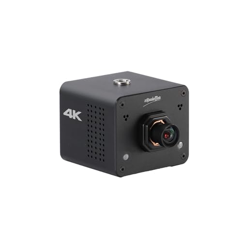 zowietek 4K NDI|HX3 POV Box Camera PoE, Simultaneously HDMI & SDI Output, RTSP/RTMP(s)/SRT, Standalone Live Streaming to YouTube/Facebook/Twitch for Webcast, Meeting, Teaching & Gaming (M12 AF)