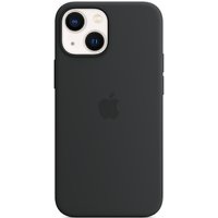 Apple Original iPhone 13 Mini Silikon Case mit MagSafe Mitternacht