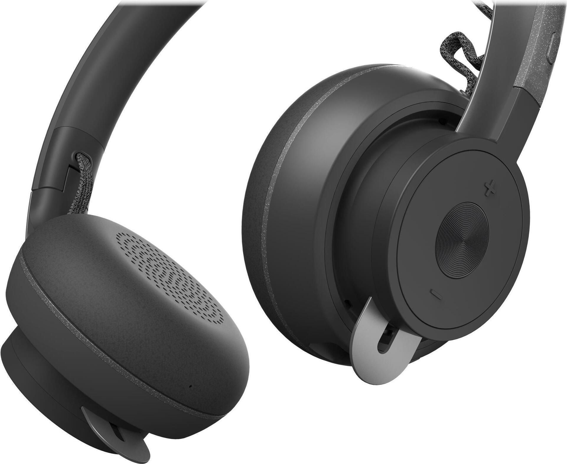 Logitech Zone 900 Kabelloses Over-Ear-Bluetooth-Headset mit Noise-Cancelling-Mikrofon, Verbindung von bis zu 6 kabellosen Geräten, Zugriff auf ANC und Bluetooth - Grau