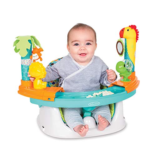 Infantino Grow-with-me Discovery Sitz & Sitzerhöhung, mehrfarbig