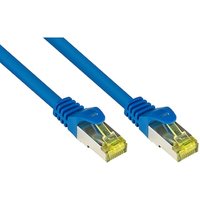 Good Connections Patchkabel mit Cat. 7 Rohkabel S/FTP 25m blau