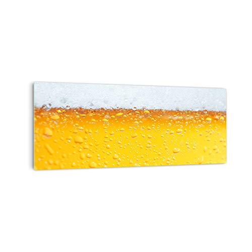 DekoGlas Küchenrückwand 'Wasser auf Bierglas' in div. Größen, Glas-Rückwand, Wandpaneele, Spritzschutz & Fliesenspiegel