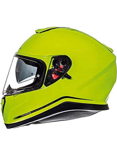 Helm MT THUNDER 3 SV SOLID GLOSS HI-VIZ YELLOW L