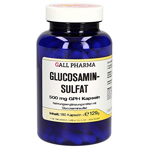 Gall Pharma Glucosaminsulfat 500 mg GPH Kapseln, 1er Pack (1 x 180 Stück)