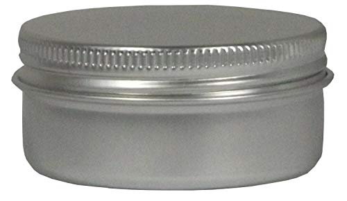 20 Blechdosen Aluminium 50 ml mit Schraubdeckel