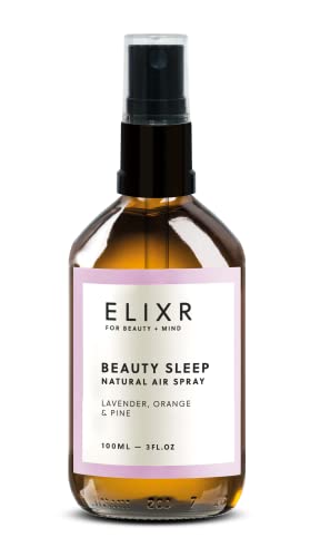 ELIXR Raumspray Beauty Sleep 100ml I Lavendel Orange Zirbe I Natürliches Kissenspray zum Einschlafen, Schlafspray, Pillow Spray, Raumduft