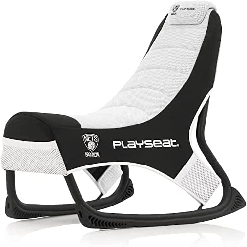 PLAYSEAT NBA Gaming Stuhl | ActiFit | MotionForce Stand für Optimalen Halt | Mehrere Taschen für einfachen Zugang | Hochwertiger Gaming Stuhl mit bestem Komfort | Brooklyn Nets Edition