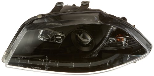 FK Automotive FKFSSE010003 Daylight Scheinwerfer passend für Seat Ibiza (Typ 6L) Bj. 03-08 schwarz