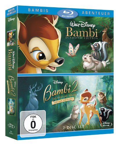 Bambi/Diamond Edition + Bambi 2/Special Edition [Blu-ray]