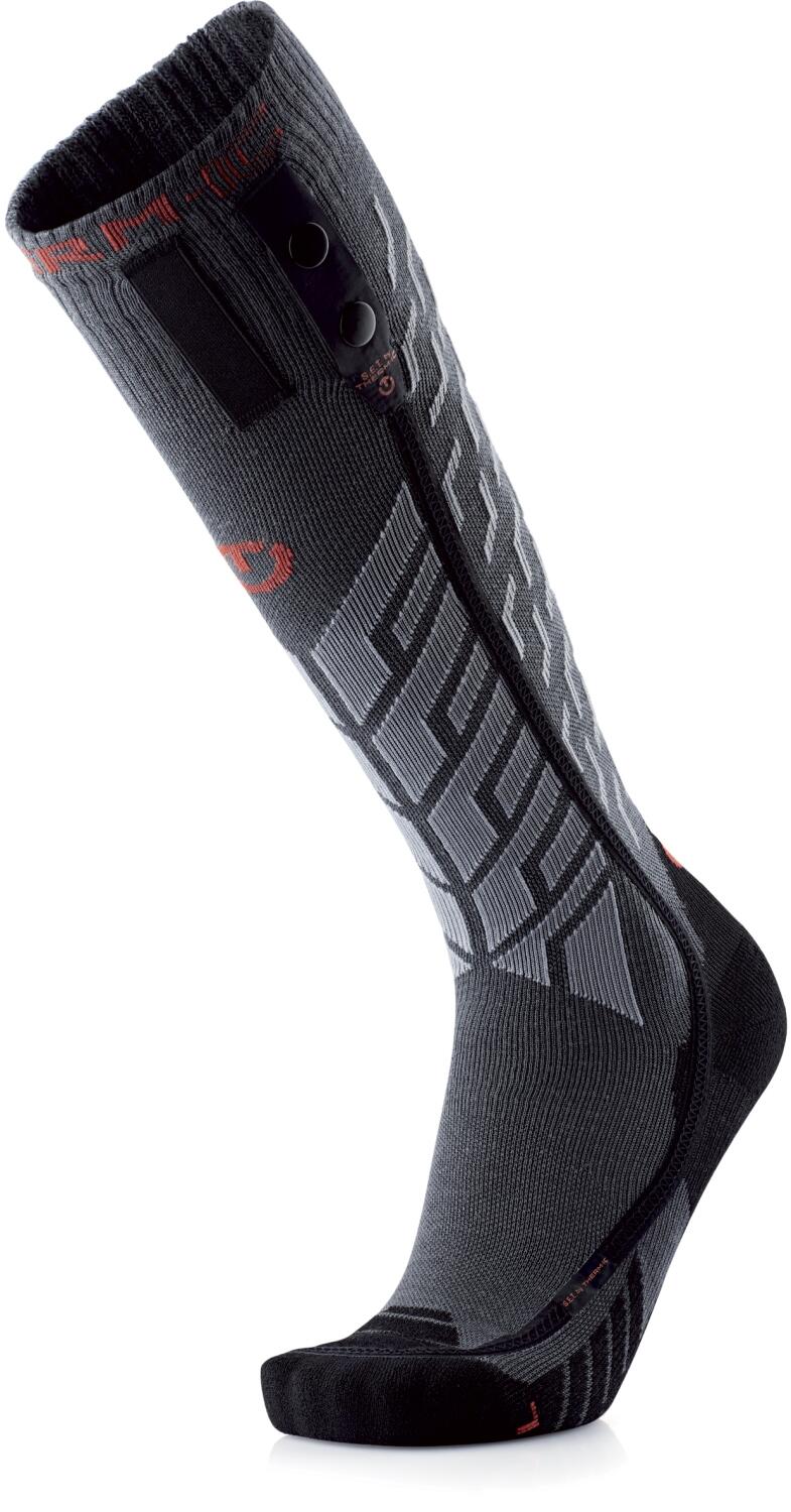 Therm-ic Ultra Warm Performance Socken S.E.T. ohne Akku (Gr&ouml;&szlig;e: 39.0 - 41.0, grey/orange)