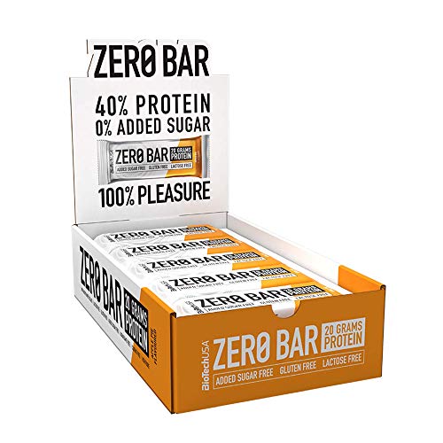 ZERO Bar Apple pie 20 * 50 g Display Eiweißriegel - Proteinriegel ohne Zucker, laktosefrei