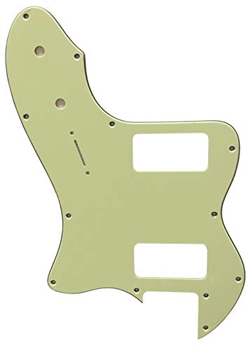 Gitarren-Schlagbrett für Fender Telecaster 72 Thinline TV Jones Style Schlagplatte (3-lagig, Vintage Green)