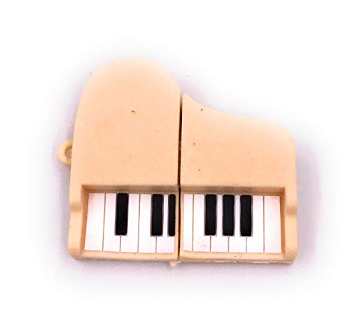 H-Customs Klavier Flügel weiß USB Stick 128 GB USB 3.0