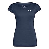 Salewa Puez Melange Dry T-Shirt Women, Blue, 3XL