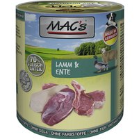 MAC's Lamm & Ente, 6er Pack (6 x 800 g)