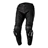 RST S1 CE Mens Leather Jean Black/Black