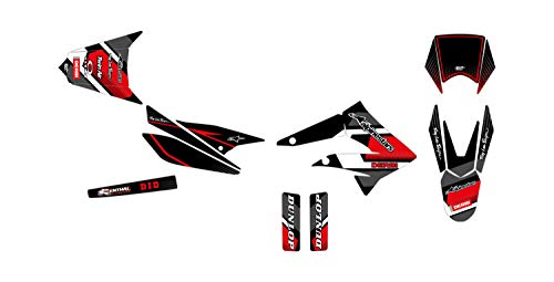 Motocross-Set Derbi Senda X-Treme 50 Comics Rot 2010-2015