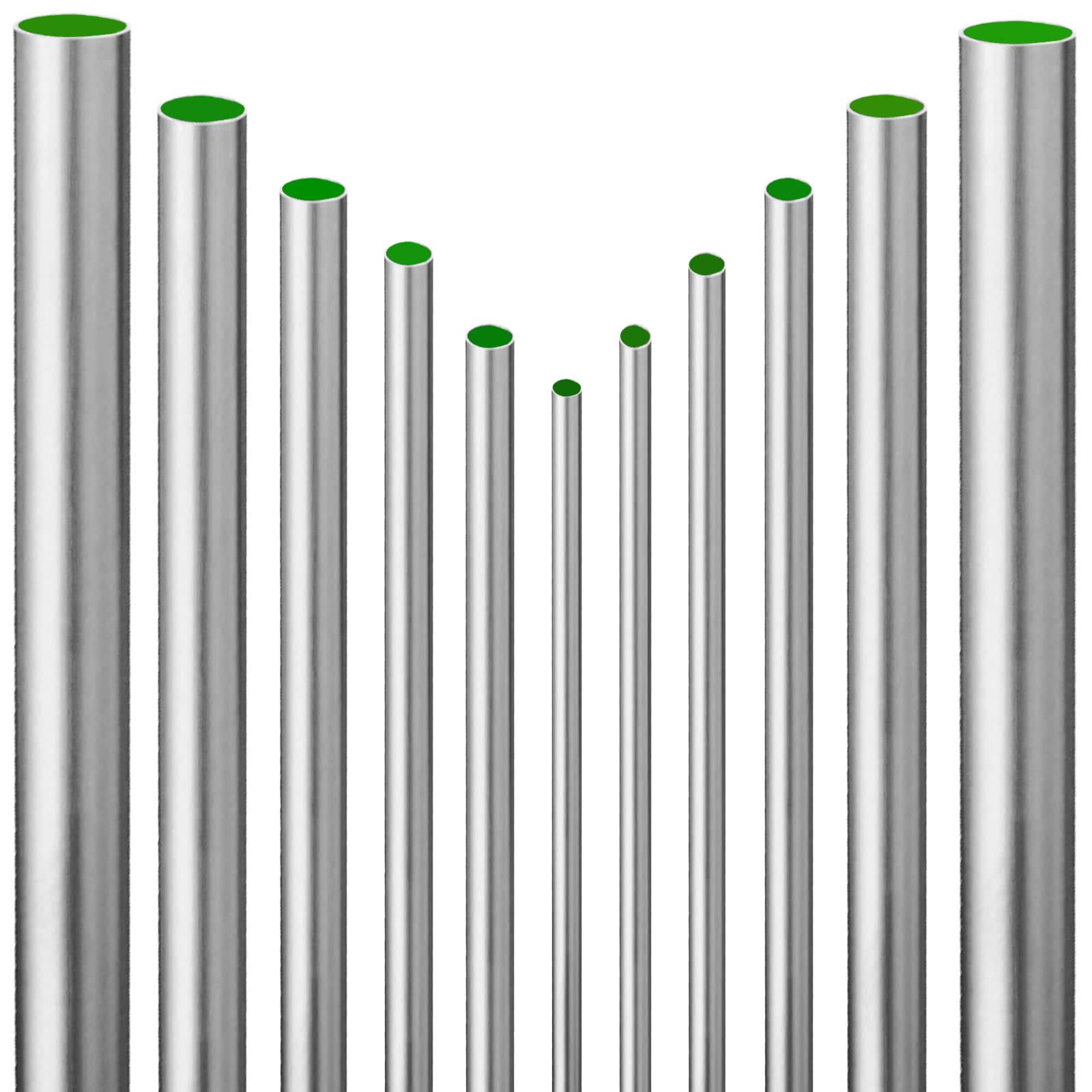 Qualitäts Edelstahl-Rohr Stangenware Ø 15mm - 35mm | Länge 0,25m - 2m | Wunschlänge einfach auswählen >>> 28 mm x 1,2 mm | 2 m