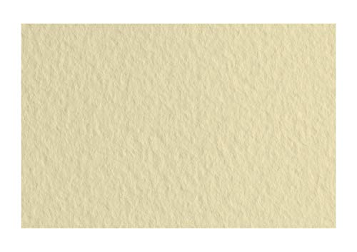 Honsell 21297104 - Fabriano Tiziano Pastellpapier Sahara, DIN A4, 50 Blatt, 160 g/m², hoch hadernhaltig, säurefrei und alterungsbeständig, griffige, raue Oberfläche