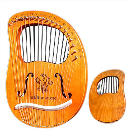 UNbit 8/11/15 Saitenleier Ahornholz Musikinstrument for Kinder Erwachsene Anfänger Professionelle Leier Harfe (Color : 5)