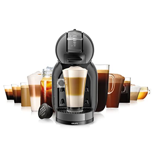 Krups KP1208 I Nescafé Dolce Gusto Mini Me Kaffeekapselmaschine Kaffeemaschine | für heiße& kalte Getränke | 15bar Pumpendruck | automatische Wasserdosierung | Flow-StopTechnologie | 1500W | 0,8 L