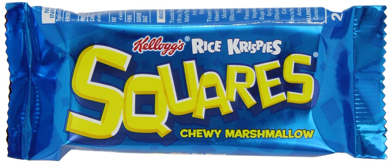 30 x Kellog's Rice Krispies Squares Chewy Marshmallow 1 x 28g