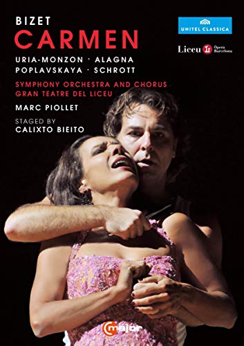 Bizet: Carmen [Béatrice Uria-Monzon; Symphony Orchestra of the Gran Teatre del Liceu,Marc Piiollet] [2 DVDs]