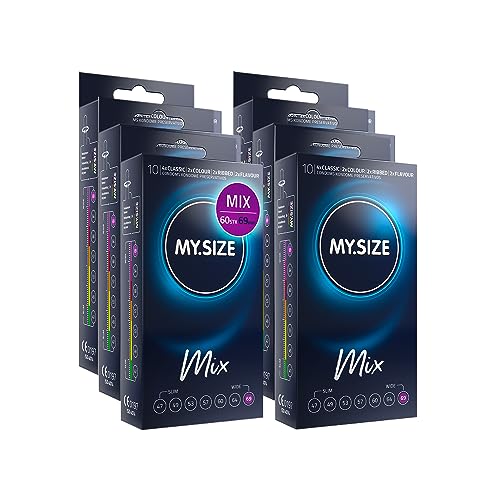 My.Size Mix Kondome Größe 7, 69 mm, Vorteilspackung, Inhalt 60 Stück