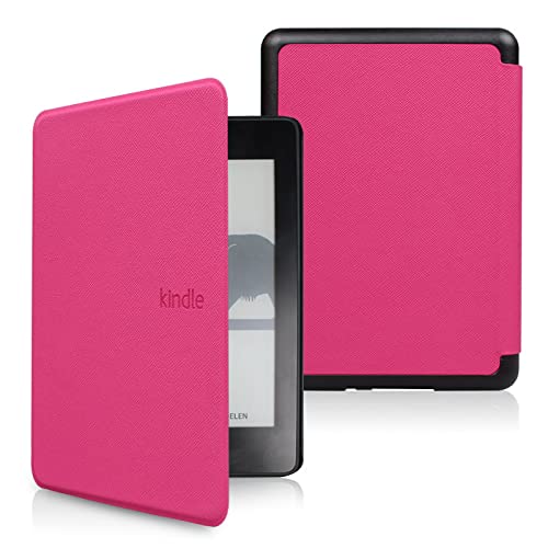 CECECOLE-LE Rose Pink Slimshell Case für Kindle Paperwhite 6.8" (11th Generation-2021Release), Lightweight Smart Solid Color Cases Cover - mit Auto Sleep/Wake Magnetic, Paperwhite 11th Gen 2021 Case