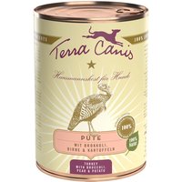 Terra Canis Classic Pute & Gemüse, 400g Dose (6 Pack)