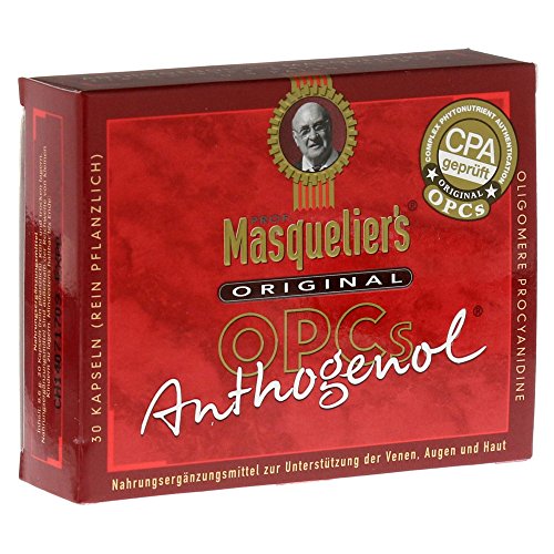 Masquelier's® Original OPCs Anthogenol® 30 Kapseln, 1er Pack (1 x 10 g)