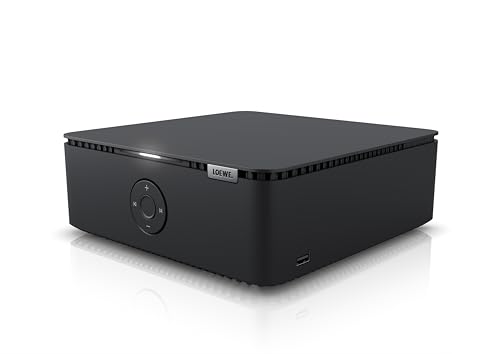 Loewe multi.room amp, black, stereo amplifier,1.200 watts total, DTS Play-Fi, Apple AirPlay and Google Cast