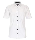 CASAMODA Businesshemden Uni Comfort Fit Weiß 43