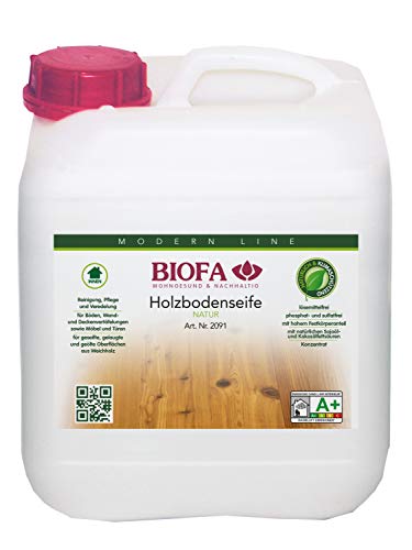 Biofa | Holzbodenseife | Natur | 2091 Größe 5,0 Liter